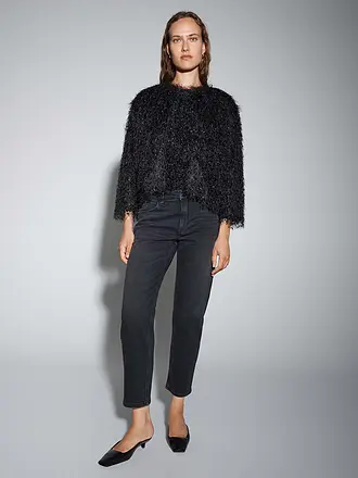 SOMEDAY | Produktname: Cárdigan UFEATHER
Marke: SOMEDAY
Farbe: schwarz
Kategorien: Mode, Damen
Ärmellänge: Ärmel 7/8
Ausschnitt: Rundhalsausschnitt
Material: Polyester / Polyamid
Musterung: Unifarben
Passform (Oberbekleidung): Locker
Stil: Pure |